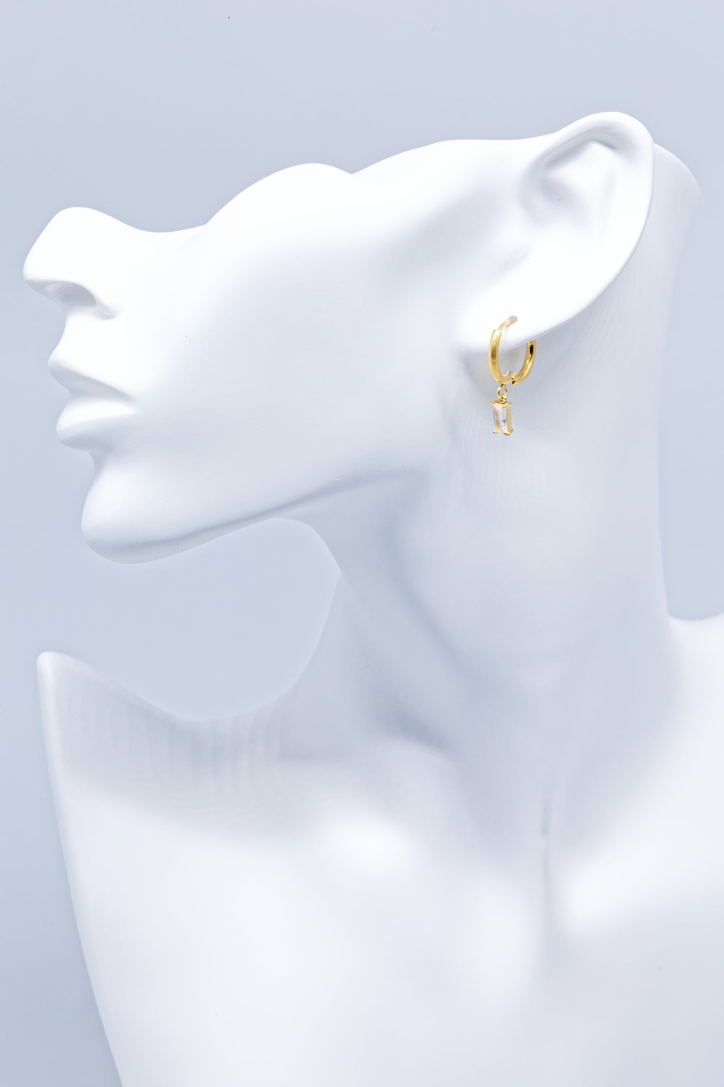 Clara | Boucles d'oreilles en acier inoxydable