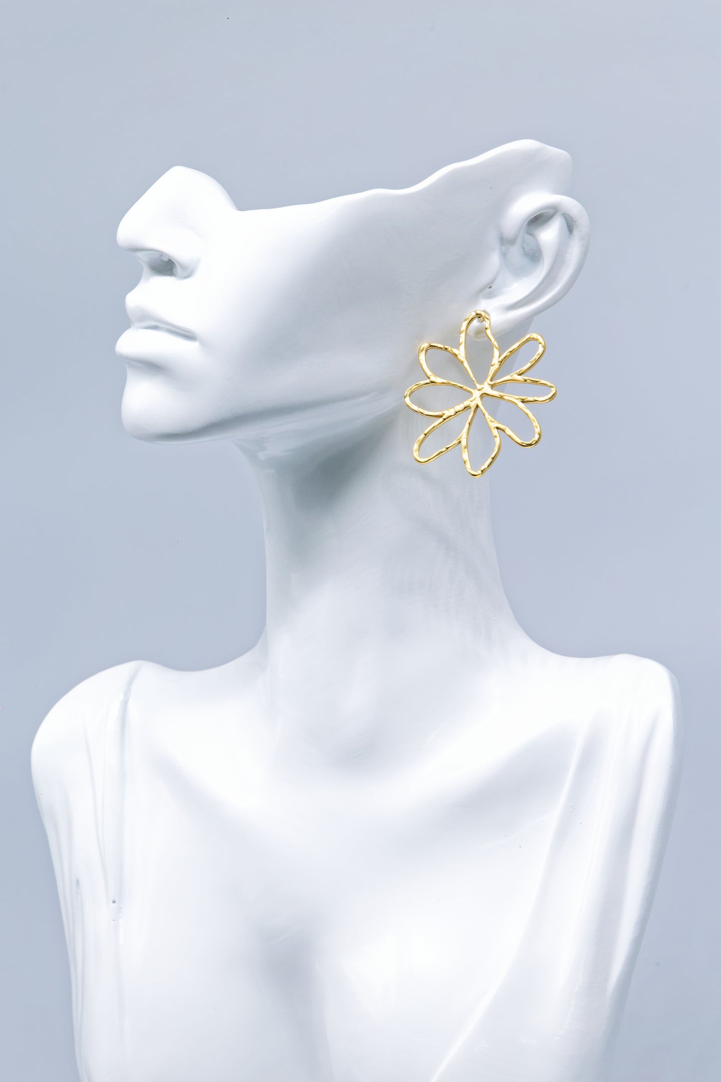 Maya | Boucles d'oreilles en acier inoxydable