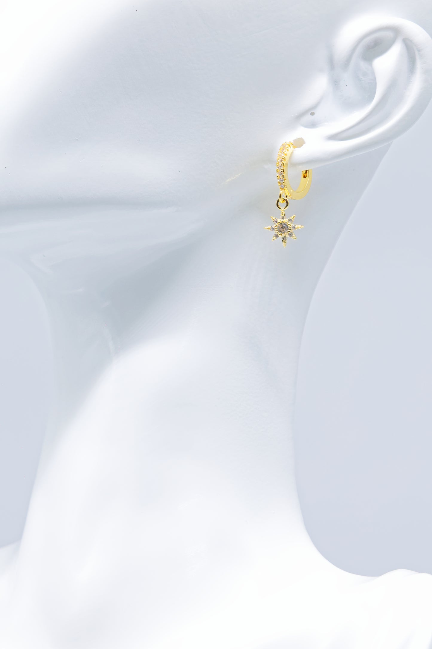 Léa | Boucle d'oreille en acier inoxydable