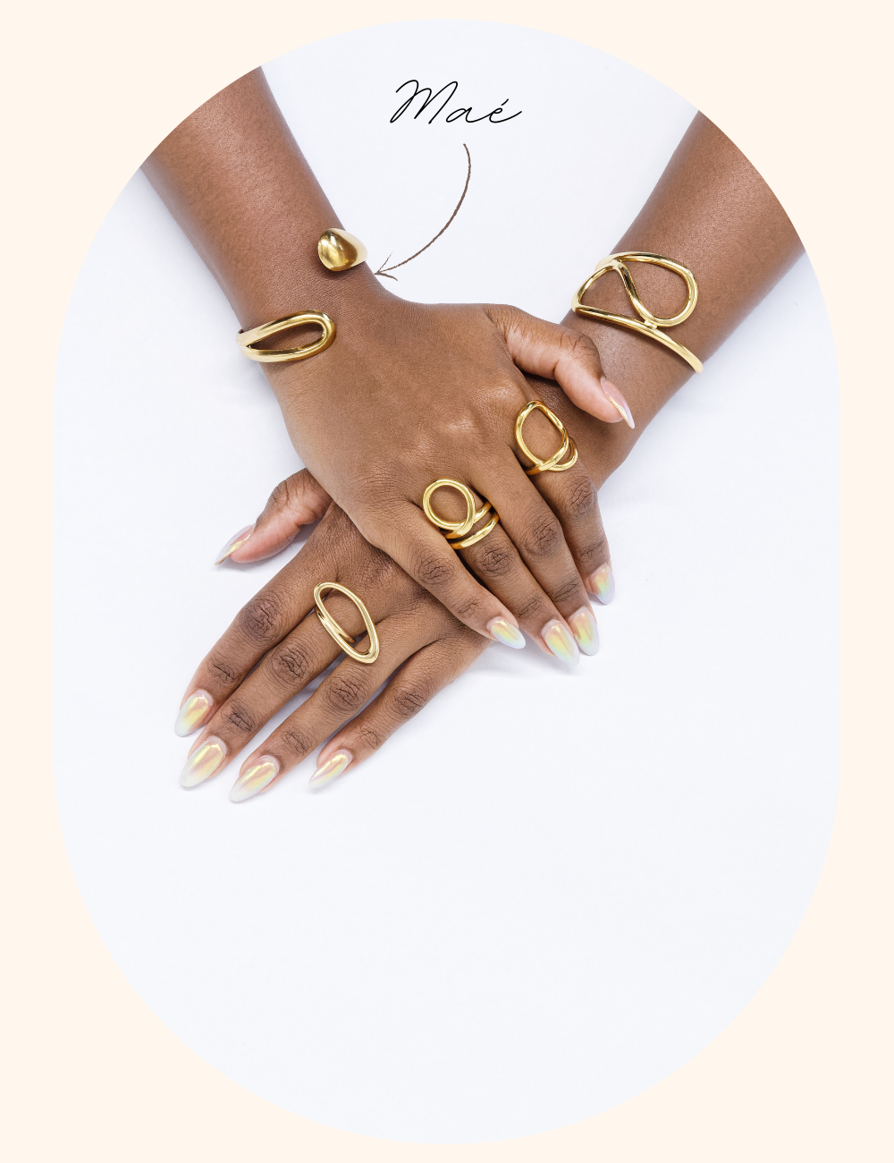 Maé | Bracelet en acier inoxydable
