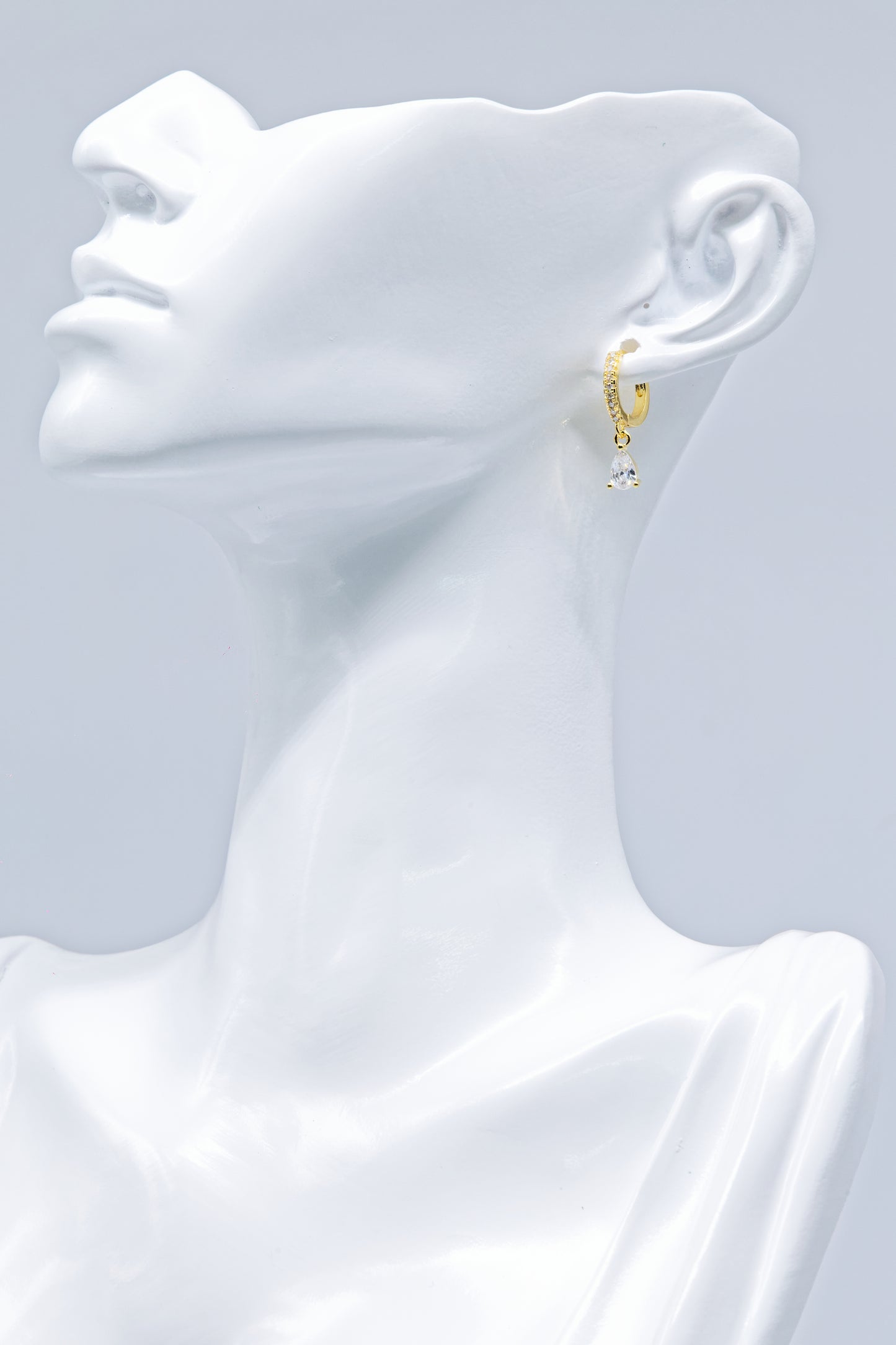 Zoé | Boucle d'oreille en acier inoxydable