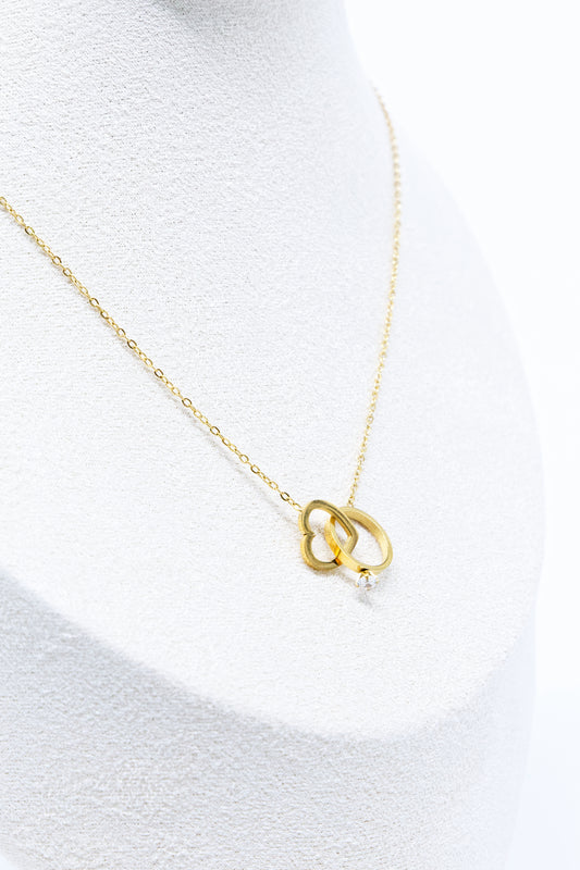 Lien d'amour | Collier en acier inoxydable