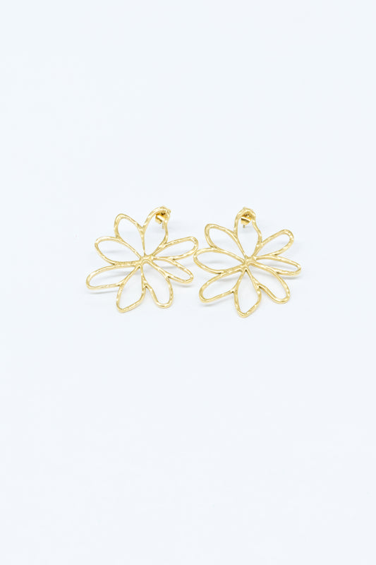 Maya | Boucles d'oreilles en acier inoxydable