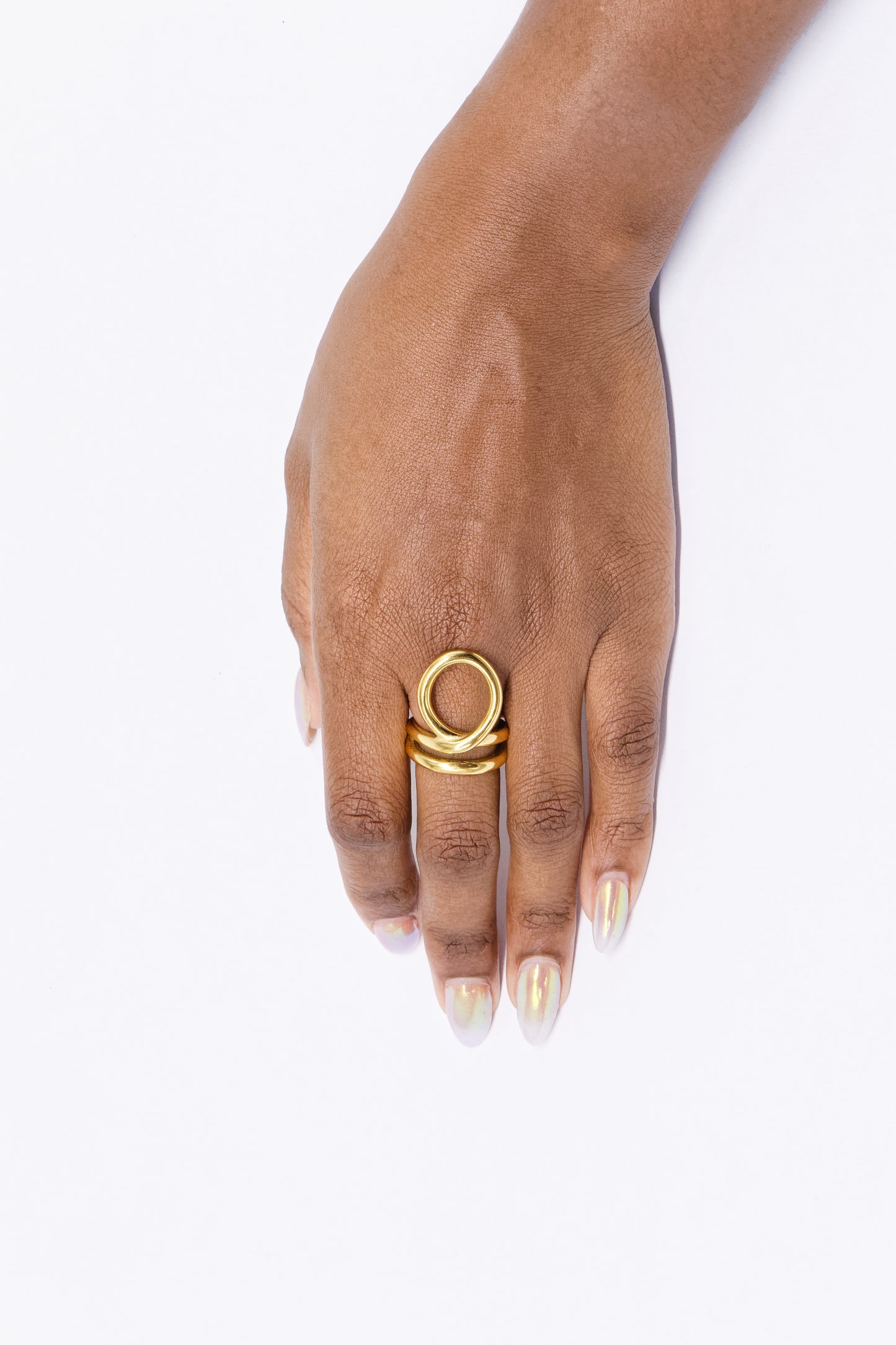 Véra | Bague en acier inoxydable